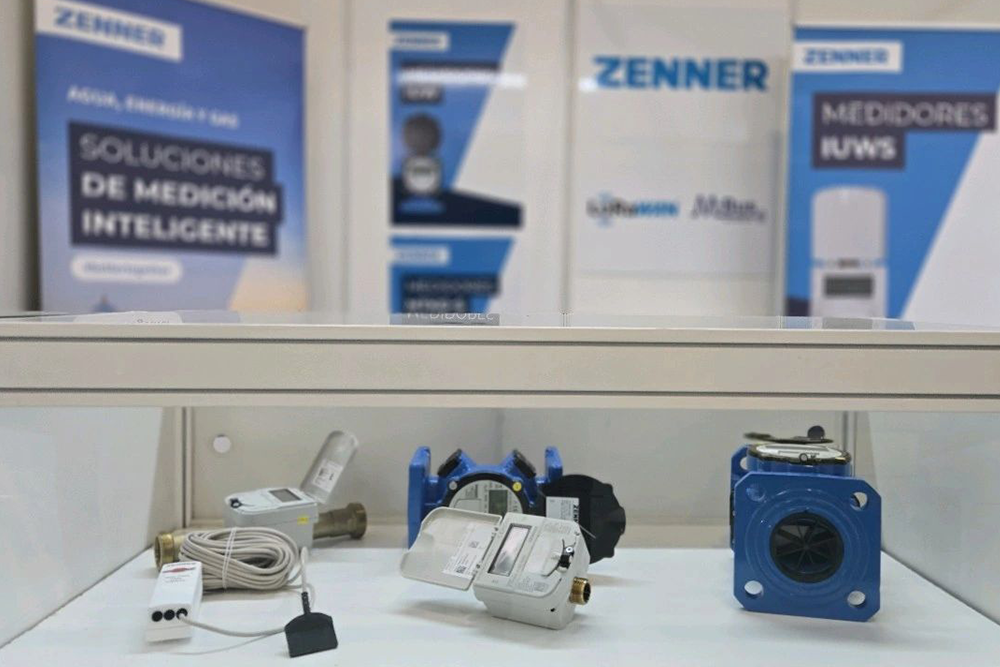 ZENNER Espana booth at Smagua 2025