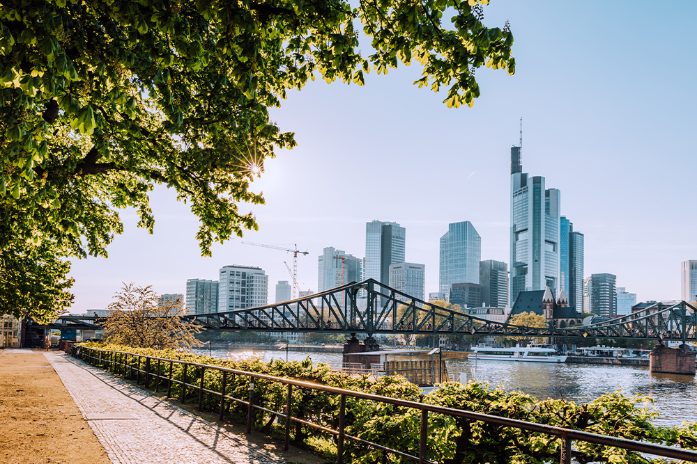 Skyline of Frankfurt