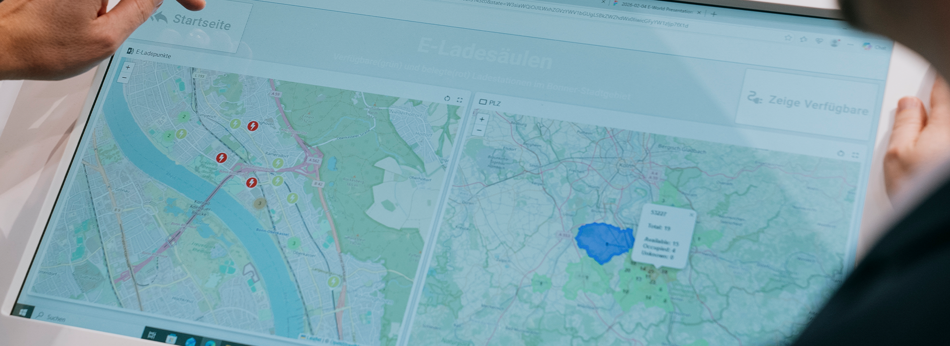 Smart City Dashboard of Stadtwerke Bonn