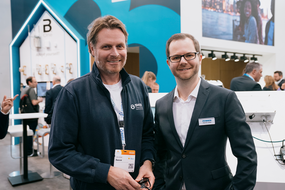 Christian Roosen, Stadtwerke Bonn, and Patrick Leiner from ZENNER